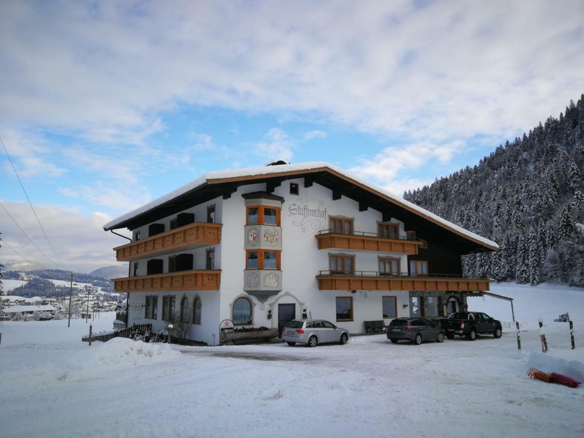 Gasthof Appartement'S Staffnerhof Kossen Exterior photo